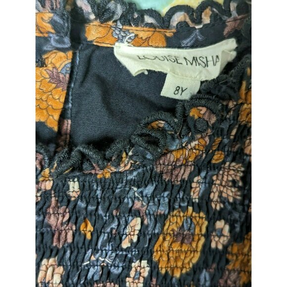 Louise Misha Suzie Dress In Charcoal Bohemian Floral - Picture 8 of 8